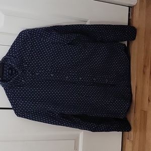 J.Crew navy button up size small